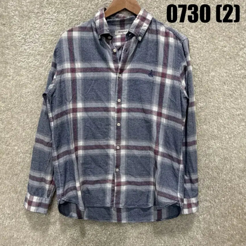 [BUNJANG] Beanpole Check Shirt L / 빈폴 체크 남방 L
