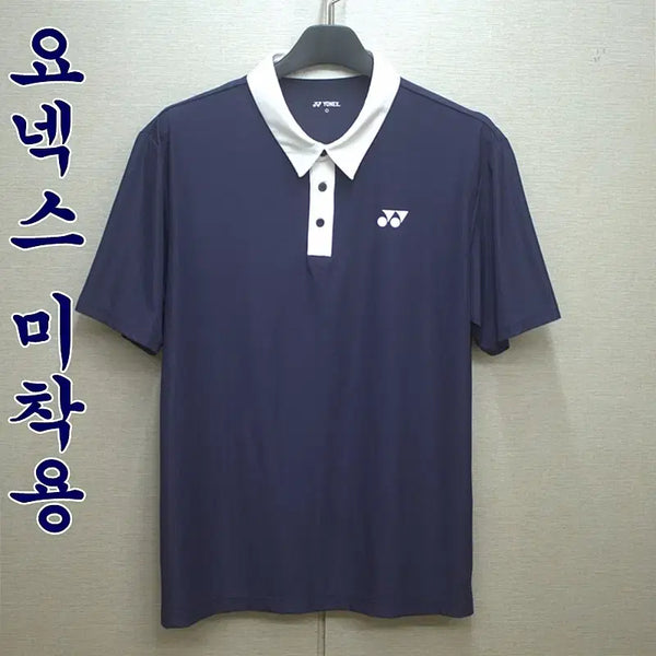 [BUNJANG] YONEX Functional Short-Sleeve Polo Shirt (Size 105) / 0427-요넥스미착용(105)기능성,반팔카라티셔츠/구제시장