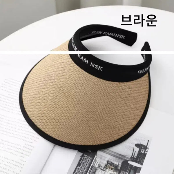 [BUNJANG] Brown Sun Cap / 썬캡 브라운(새상품)