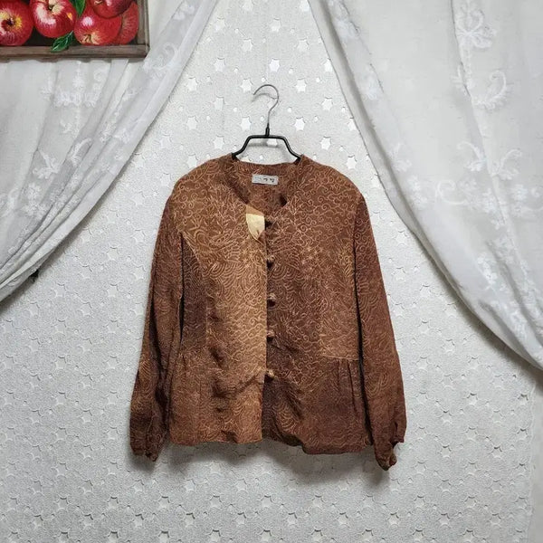 [BUNJANG] Yeonhyang In-yeon Shirt Jacket (Women's 66) / 우리옷 연향 인견 셔츠형자켓 여성66