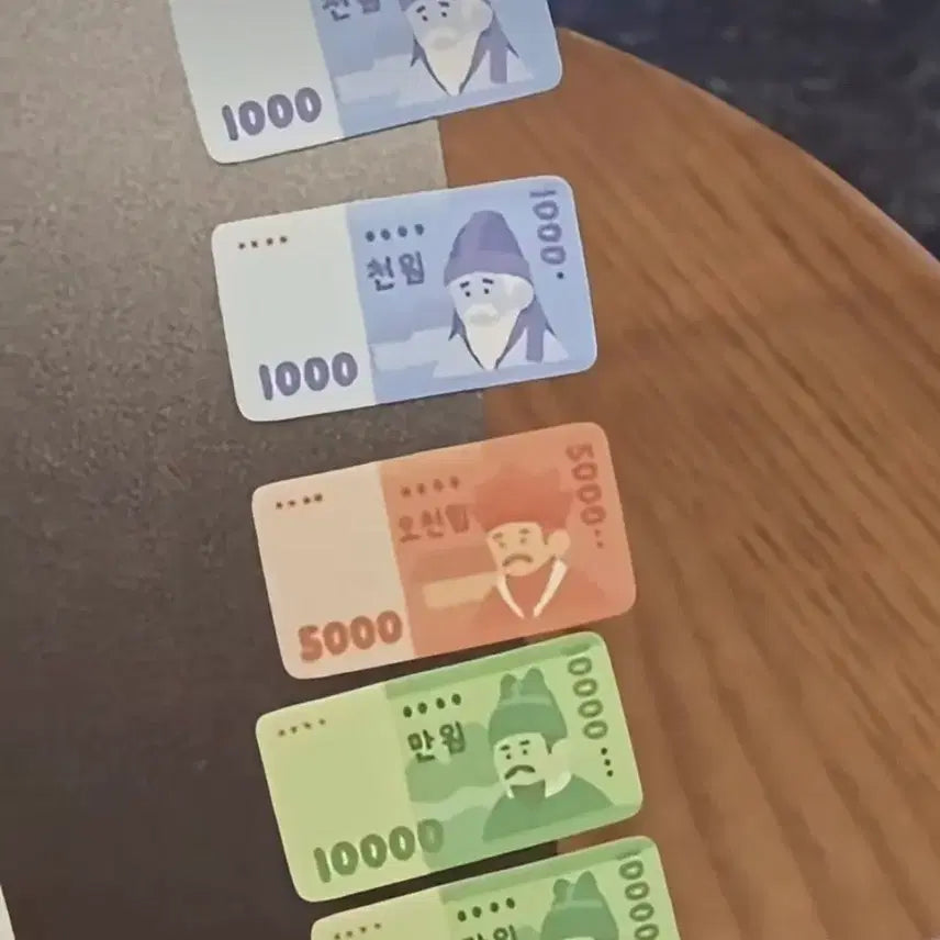 [BUNJANG] Jjoramjji Little Money Kiss Cut Sticker Set / 쪼람쥐 작은돈 키스컷띵