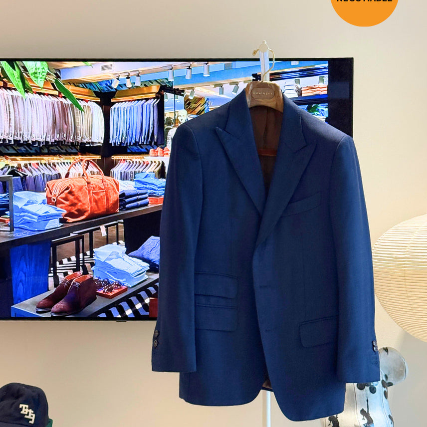[BUNJANG] Suitsupply DRAGO Washington Wool Jacket Navy (Size 48) / 수트서플라이 DRAGO WASHINGTON JACKET(48)