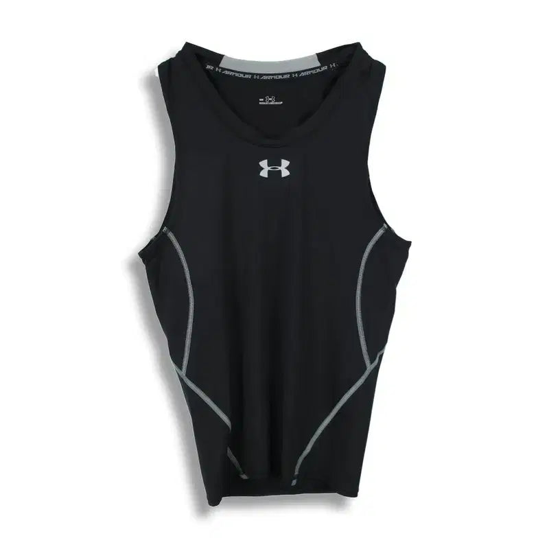 [BUNJANG] Under Armour Men's Poly-amide Logo Sleeveless T-Shirt / 언더아머 (MEN - M) 폴리 미드 로고 민소매 티셔츠