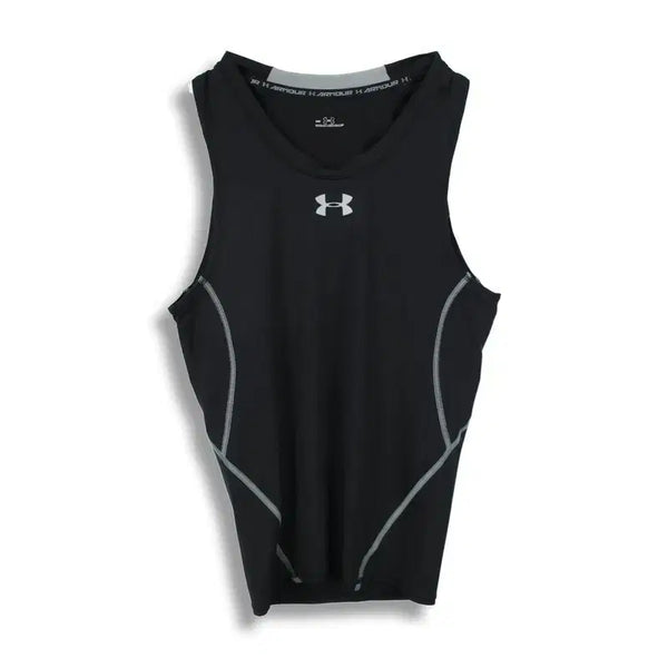 [BUNJANG] Under Armour Men's Poly-amide Logo Sleeveless T-Shirt / 언더아머 (MEN - M) 폴리 미드 로고 민소매 티셔츠