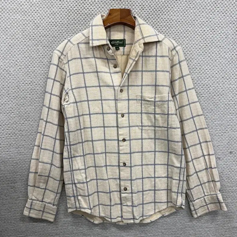 [BUNJANG] Eddie Bauer Checkered Shirt XS / 에디바우어 체크 셔츠 XS H00438
