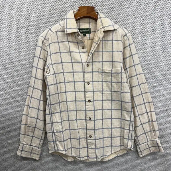 [BUNJANG] Eddie Bauer Checkered Shirt XS / 에디바우어 체크 셔츠 XS H00438