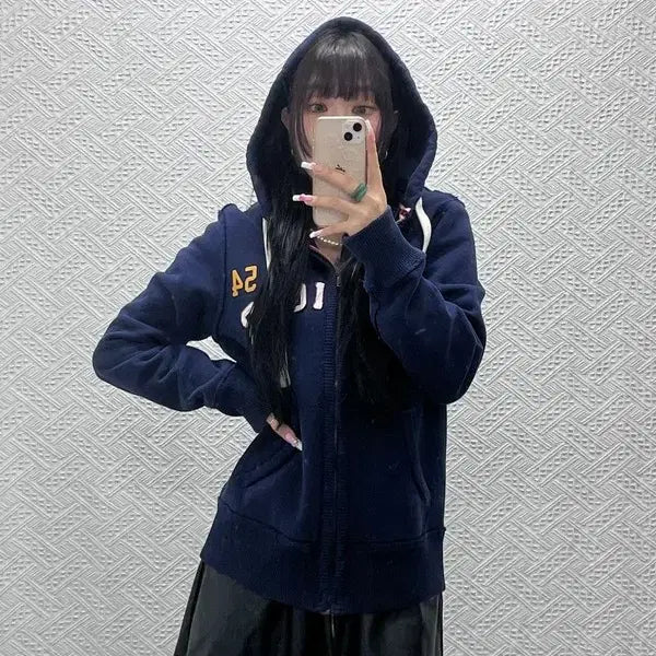[BUNJANG] Tommy Hilfiger Vintage Retro Y2K 00's Hooded Zip-Up Jacket M / 타미힐피거 빈티지 레트로 Y2K 00's 후드집업 M C13503