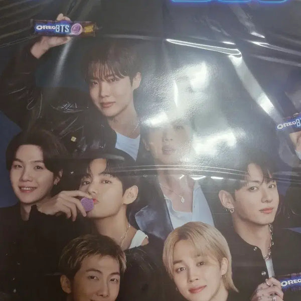[BUNJANG] BTS Oreo Collaboration Poster / 판매)) BTS 방탄소년단 오레오 콜라보 포스터