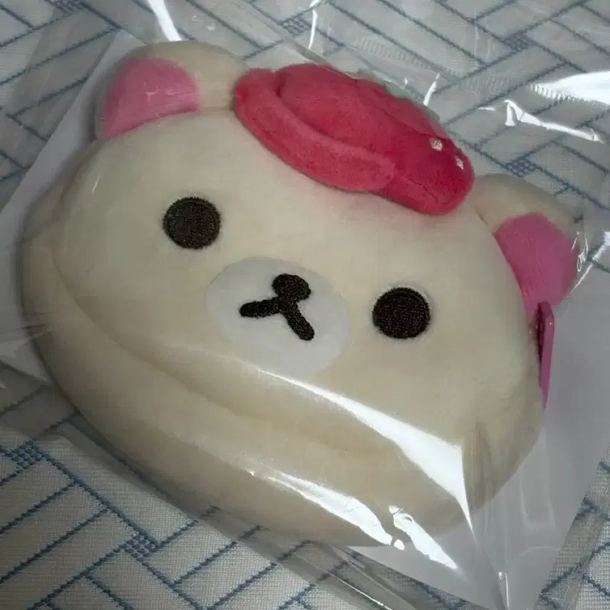[BUNJANG] Ediya Rilakkuma Collaboration Korilakkuma Doll Pouch Keychain / 이디야 리락쿠마 콜라보 코리락쿠마 인형 파우치 키링