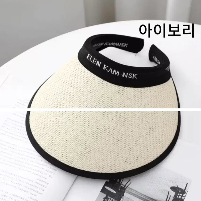 [BUNJANG] Ivory Wide Brim Hat / 아이보리 챙 넓은 모자(새상품)