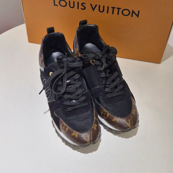 [BUNJANG] Louis Vuitton Run Away Sneakers Black / 루이비통 런 어웨이 스니커즈 블랙