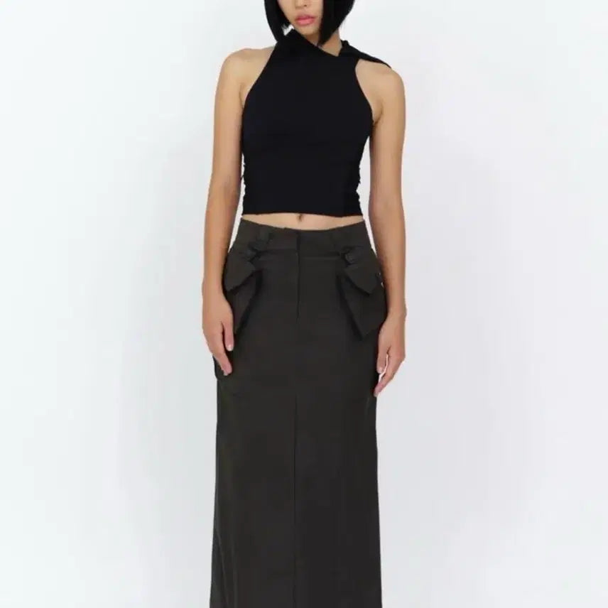 [BUNJANG] Hyeinseo Hooded Sleeveless Black / 혜인서 후디드 슬리브리스 Hyeinseo hooded sleeveless black