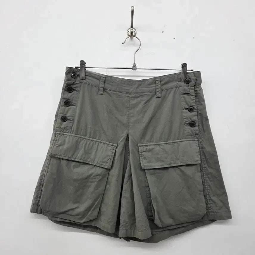[BUNJANG] Zucca Khaki Cargo Pants (Waist 32in) / zucca 주카 카키색 카고 팬츠 허리32in