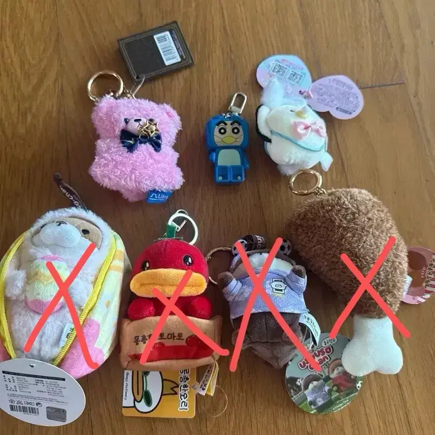 [BUNJANG] Various Cute Plush Keychains / 인형키링 판매합니다!