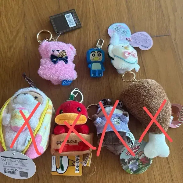 [BUNJANG] Various Cute Plush Keychains / 인형키링 판매합니다!
