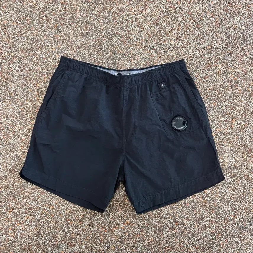[BUNJANG] CP Company Lens Black Shorts / CP컴퍼니 렌즈 블랙 반바지 쇼츠
