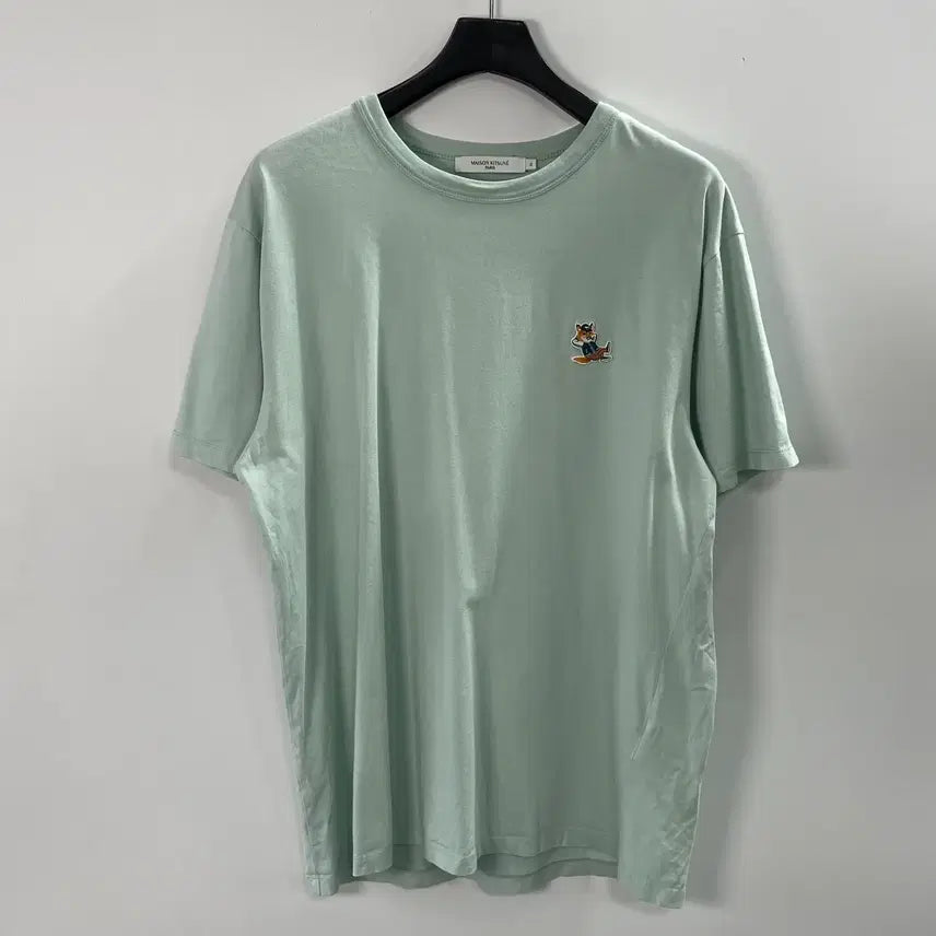 [BUNJANG] Maison Kitsuné Chillax Mint T-Shirt / 메종키츠네 칠렉스 민트 반팔티  (on.1562)