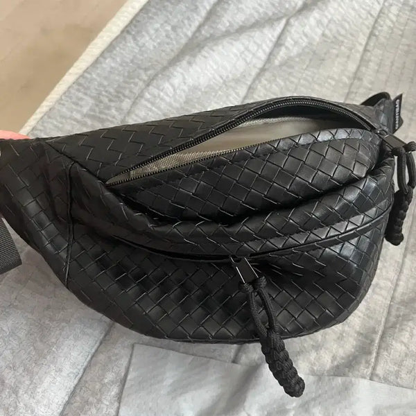 [BUNJANG] Black Hip Pack Bag / 블랙 힙색 가방