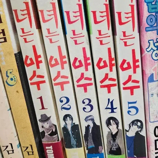 [BUNJANG] Beauty and the Beast 1-5 Complete Set / 미녀는야수1-5완