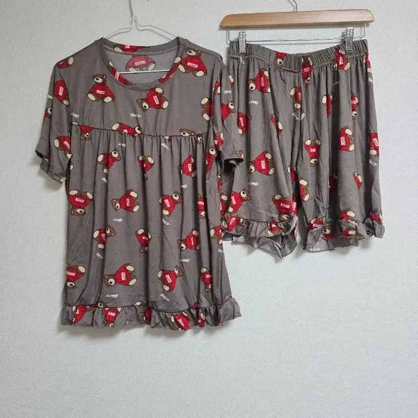 [BUNJANG] Bear Pajama Set / 곰돌이 잠옷 세트