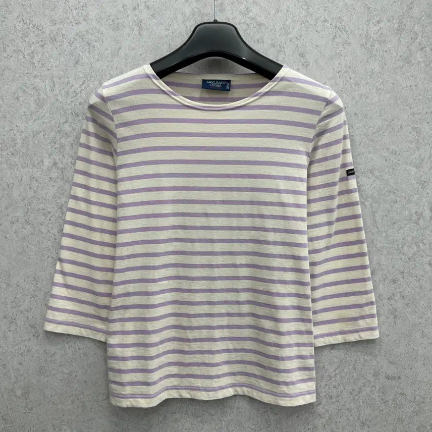 [BUNJANG] Saint James Women's 7/10 Sleeve T-Shirt / 90 세인트제임스 여자 7부 티셔츠