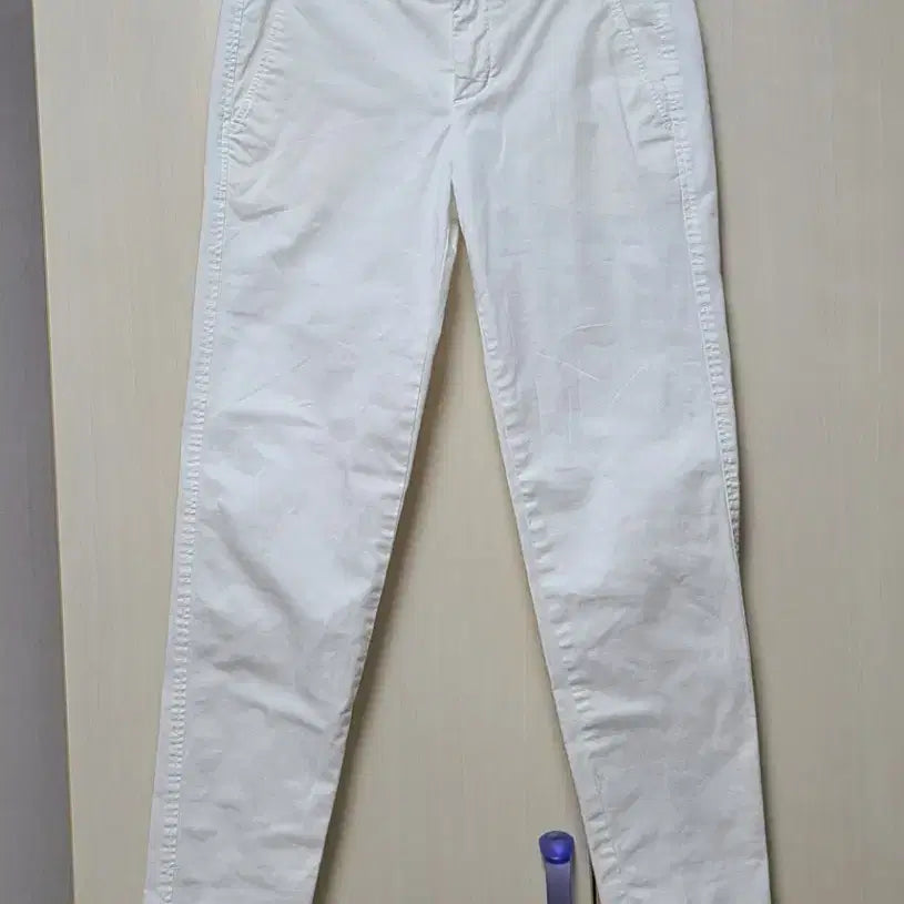 [BUNJANG] Vince White Cotton Skinny Fit Pants / [가격끝] 빈스(VINCE) 화이트 면 바지