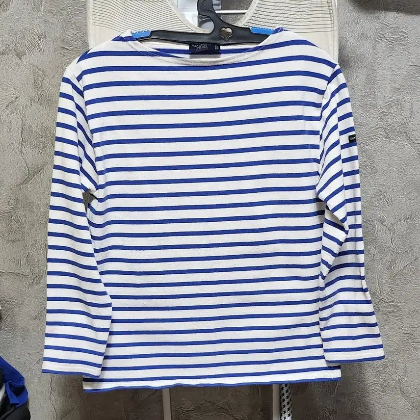 [BUNJANG] Saint James Women's Long Sleeve Striped T-Shirt / 세인트제임스