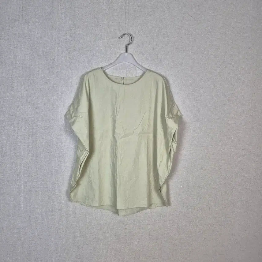 [BUNJANG] Light Mint Green Short Sleeve Blouse / (#77,88추천)연민트그린 반팔 블라우스