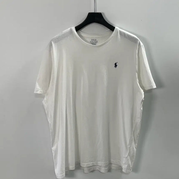 [BUNJANG] Polo Ralph Lauren White Short Sleeve T-Shirt XL / 폴로 랄프로렌 화이트 반팔티 (on.1567)