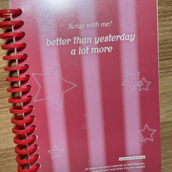 [BUNJANG] A Piece of Things Scrapbook B6 Diary / 어피스오브띵즈 스크랩북 B6 다이어리