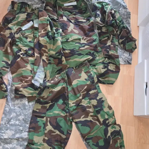 [BUNJANG] Camouflage Combat Uniform Set / 카모플라쥬 전투복 세트