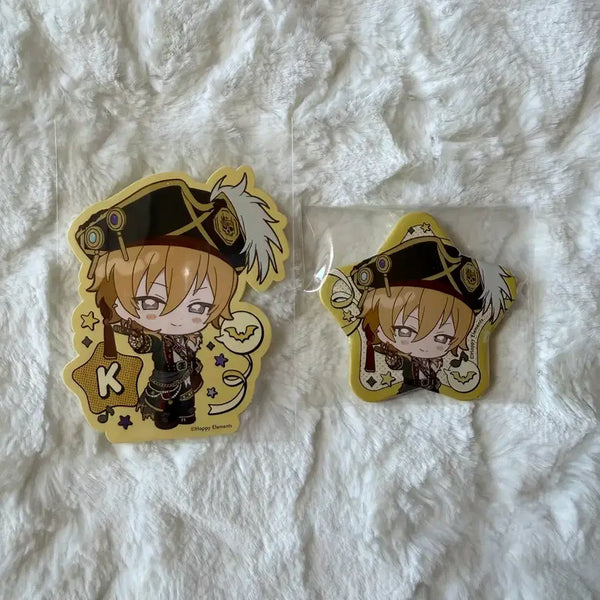 [BUNJANG] Ensemble Stars! Hakaze Kaoru UNDEAD Thanks Festival Can Badge Sticker Set / 앙스타 감사제 캔뱃지 스티커 세트 하카제 카오루 언데드 앙상블스타즈