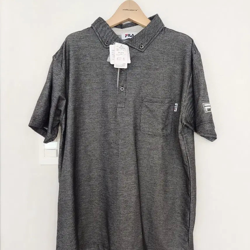[BUNJANG] Fila Japan Men's Half-Sleeve Polo Shirt / (새상품) 남자 휠라 재팬 반팔 카라티 택있음
