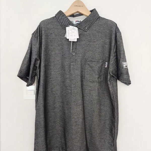 [BUNJANG] Fila Japan Men's Half-Sleeve Polo Shirt / (새상품) 남자 휠라 재팬 반팔 카라티 택있음