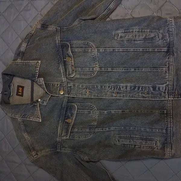 [BUNJANG] Lee Denim Jacket XL / 리 데님 자켓 블루