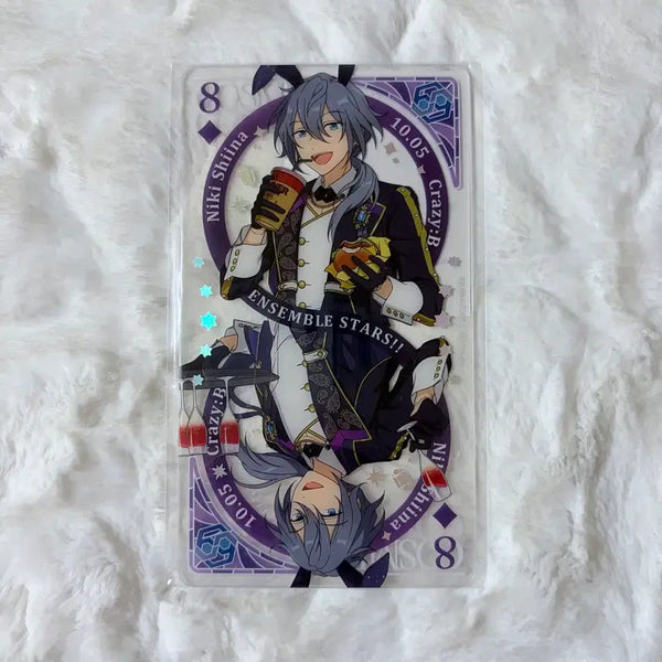 [BUNJANG] Ensemble Stars! Blossom Trump Card Vol. 1 Shiina Niki Crazy:B Acrylic Clear Card / 앙스타 블라썸 트럼프 카드 1탄 시이나 니키 크레이지비 아크릴 클리어카드