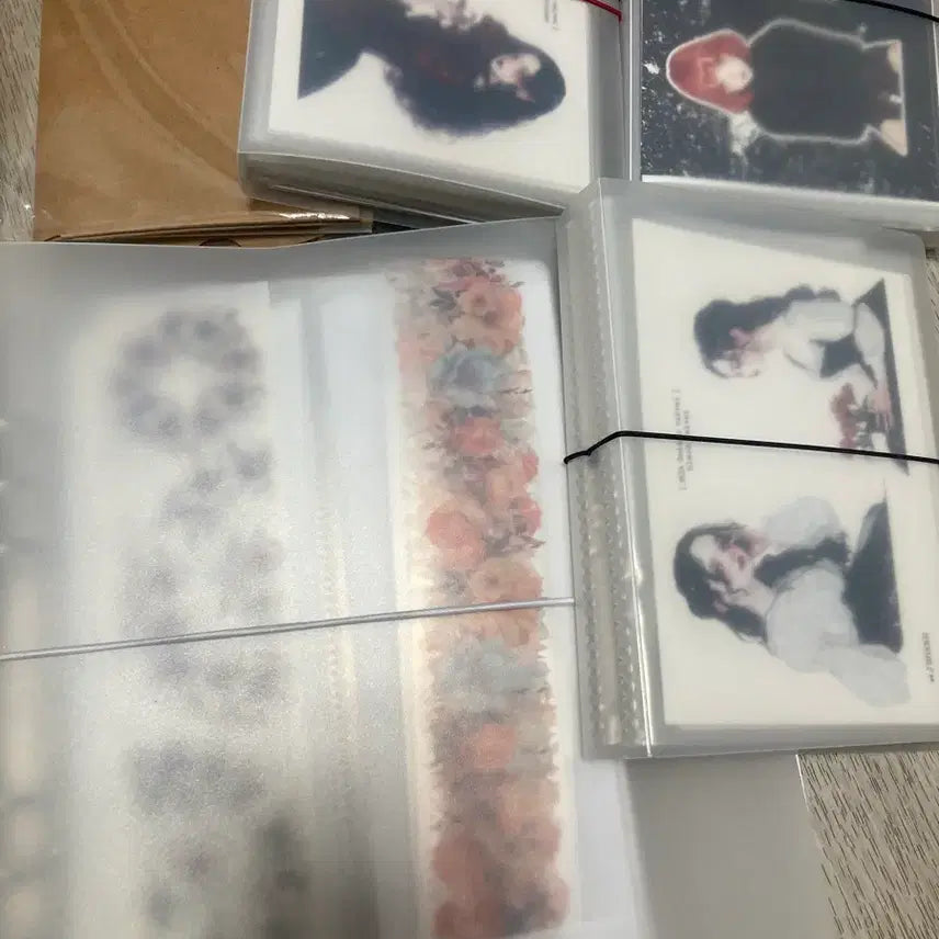 [BUNJANG] Set of 4 Binders - Aesthetic Deco Set / 바인더4개 감성다꾸 처분