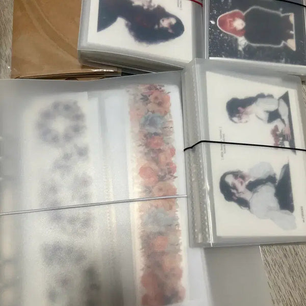 [BUNJANG] Set of 4 Binders - Aesthetic Deco Set / 바인더4개 감성다꾸 처분
