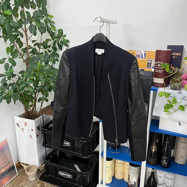 [BUNJANG] Helmut Lang Leather Rider Jacket S / 헬무트랭 레더 라이더 자켓 S