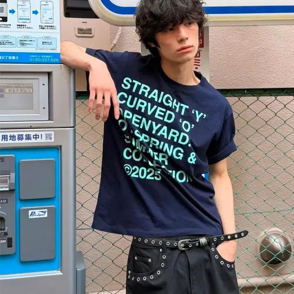 [BUNJANG] Openyard Bold Letters T-Shirt / 오픈야드(오와이) 볼드 레터스 티