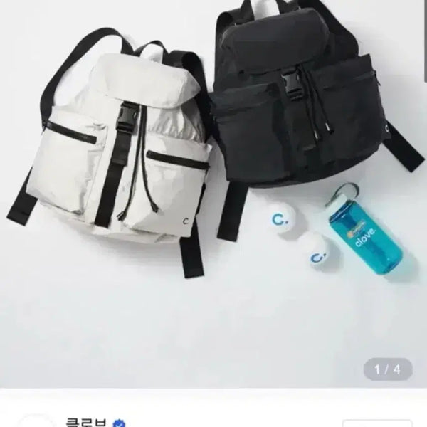 [BUNJANG] CLOVE 24SS Pocket Backpack Black / 클로브 24SS 포켓 백팩 블랙