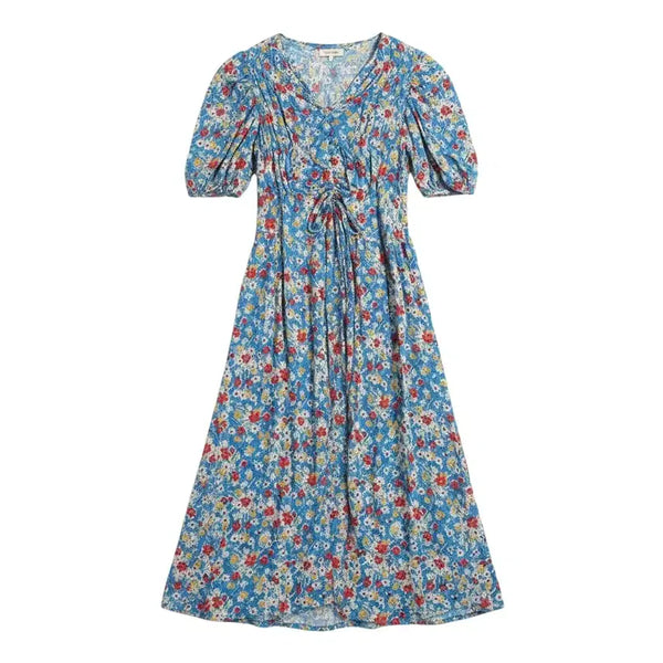 [BUNJANG] Like Vam Dandelion Shirring Long Dress / 여성F/ Like vam 민들레 셔링 롱 원피스
