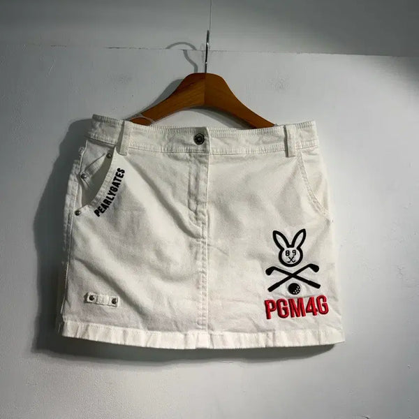 [BUNJANG] Pearly Gates Denim Skirt / PEARLY GATES 파리게이츠 데님 스커트