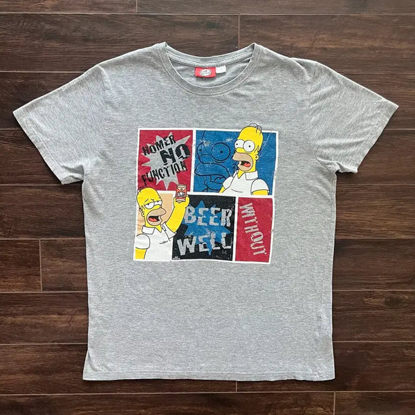 [BUNJANG] US Vintage Simpsons T-Shirt (Size M) / [M] 미국 빈티지 심슨 티셔츠