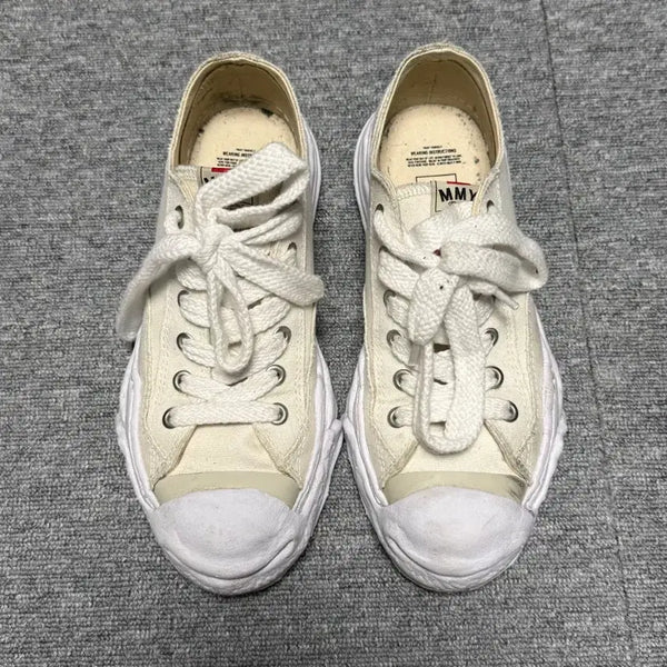 [BUNJANG] Mihara Yasuhiro Hank Sole Leather Sneakers / 미하라 야스히로 헹크 43사이즈