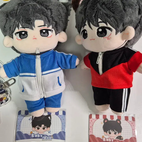 [BUNJANG] Bbyongjoong BbyoJoonsoo Doll Bundle Set / 뽀영중 뽀준수 인형(져지 옷 일괄)