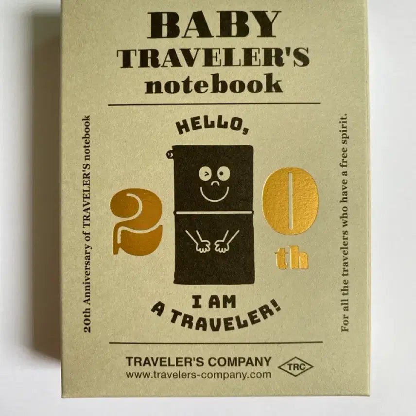 [BUNJANG] TRAVELER'S notebook 20th Anniversary Baby Black / 트래블러스노트 20주년 기념 베이비 TRAVELERS notebook Baby Black