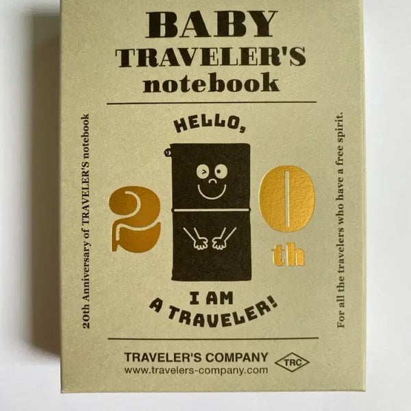 [BUNJANG] TRAVELER'S notebook 20th Anniversary Baby Black / 트래블러스노트 20주년 기념 베이비 TRAVELERS notebook Baby Black