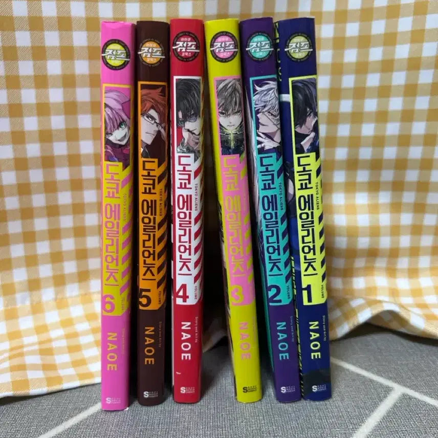 [BUNJANG] Tokyo Aliens Vol. 1-6 with Bonus Illustrations / 도쿄 에일리언즈 1~6권(특전 일러스트 포함)