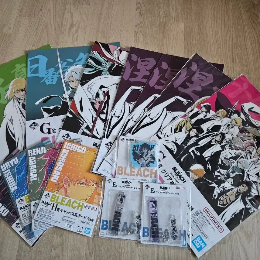 [BUNJANG] Bleach Ichiban Kuji Lottery Prize E, F, G, H Bundle Set / 블리치 제일복권 e f g h상 하위상 일괄 팝니다
